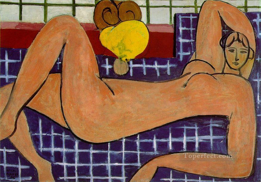 Large Reclining Nude The Pink Nude abstract fauvism Henri Matisse Oil Paintings